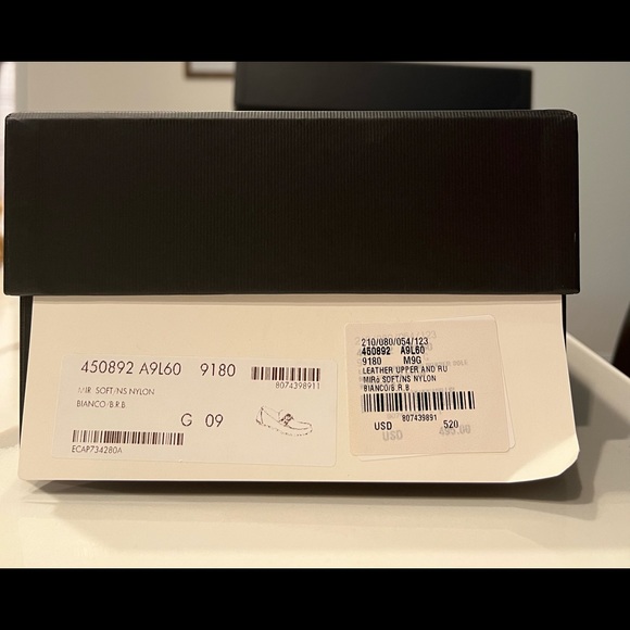 AUTHENTIC GUCCI MENS WHITE LEATHER LOAFERS - Picture 11 of 11